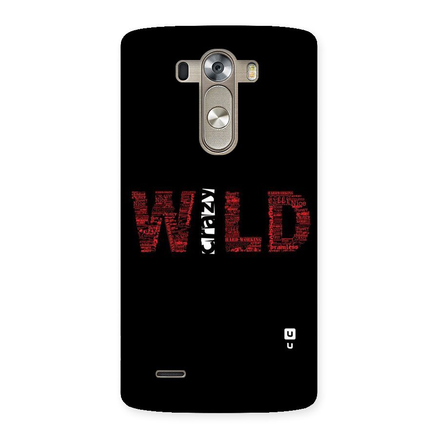 Wild Crazy Back Case for LG G3