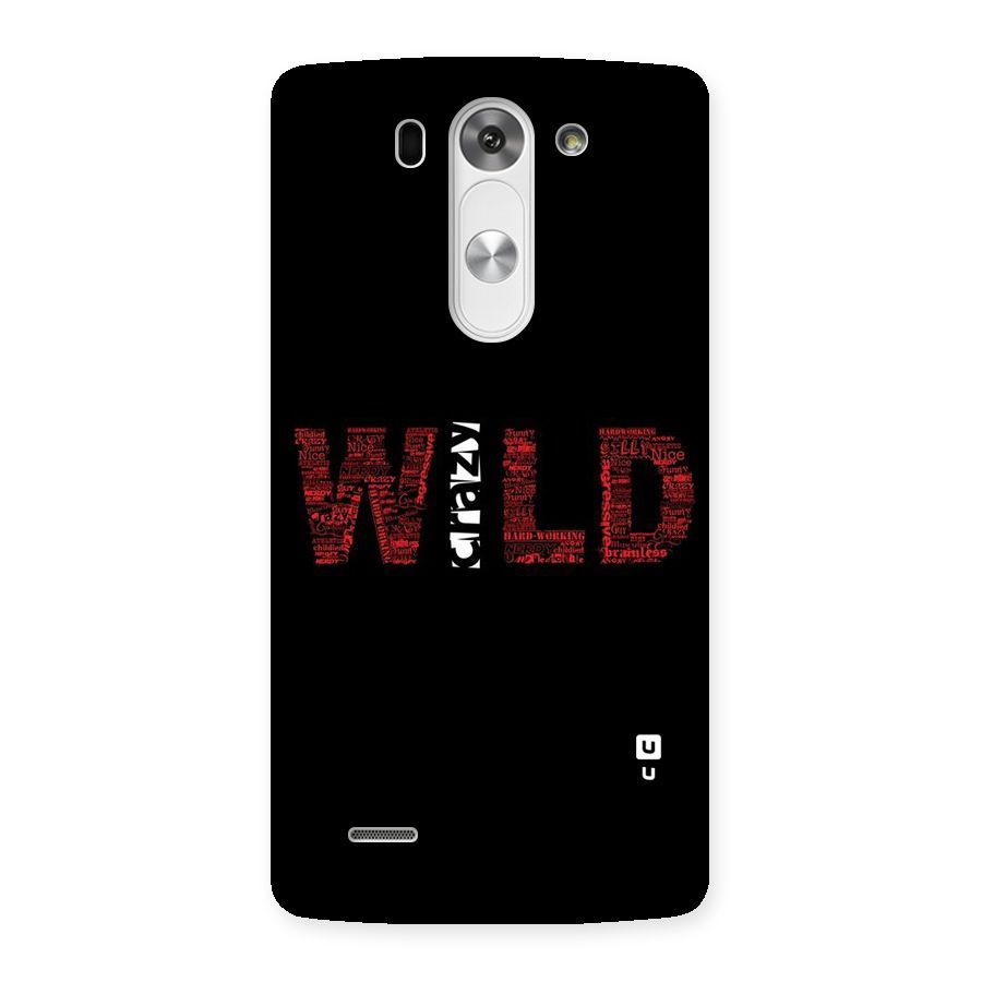 Wild Crazy Back Case for LG G3 Mini