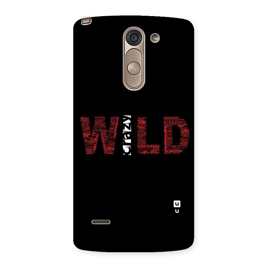 Wild Crazy Back Case for LG G3 Stylus