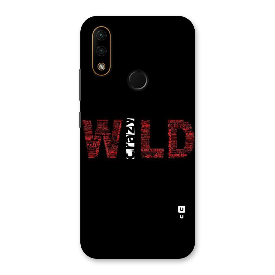 Wild Crazy Back Case for Lenovo A6 Note