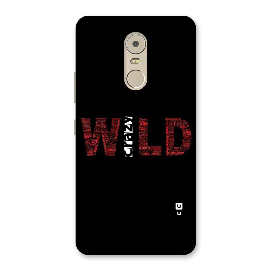Wild Crazy Back Case for Lenovo K6 Note