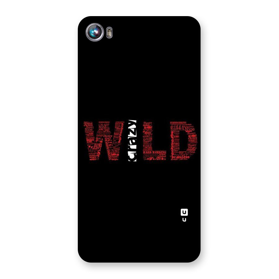 Wild Crazy Back Case for Micromax Canvas Fire 4 A107
