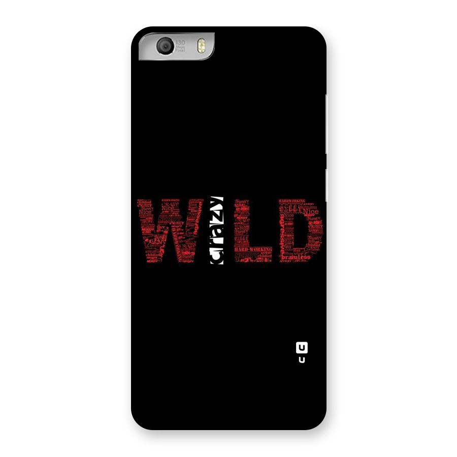 Wild Crazy Back Case for Micromax Canvas Knight 2