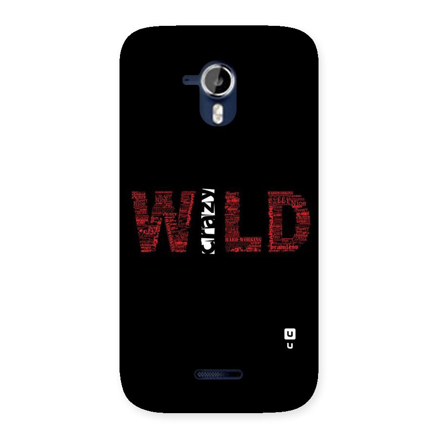 Wild Crazy Back Case for Micromax Canvas Magnus A117