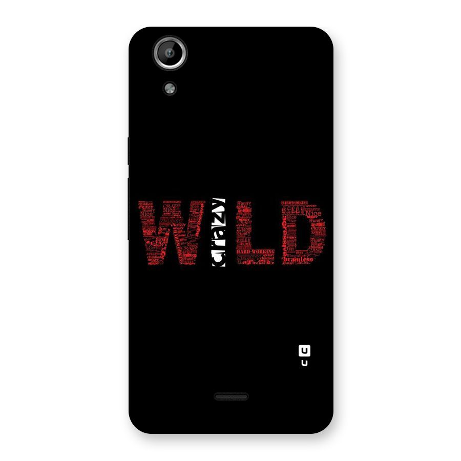 Wild Crazy Back Case for Micromax Canvas Selfie Lens Q345