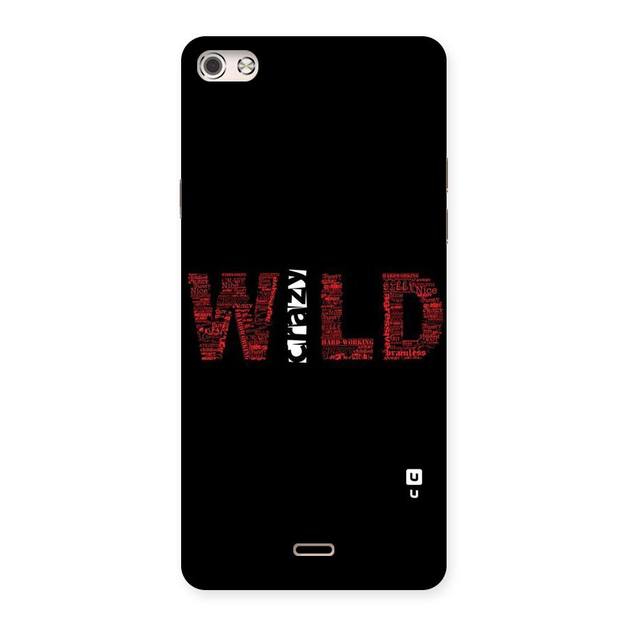 Wild Crazy Back Case for Micromax Canvas Silver 5