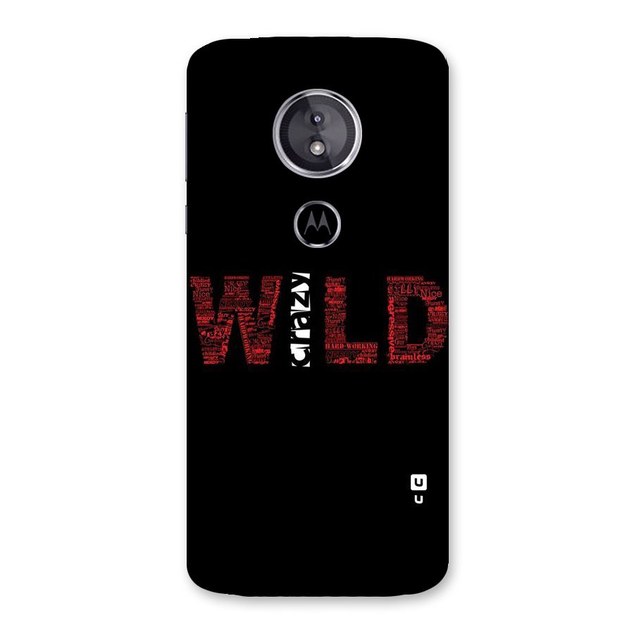 Wild Crazy Back Case for Moto E5