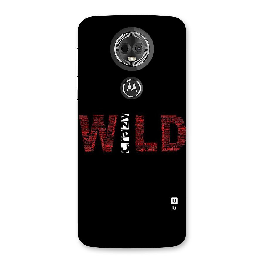 Wild Crazy Back Case for Moto E5 Plus
