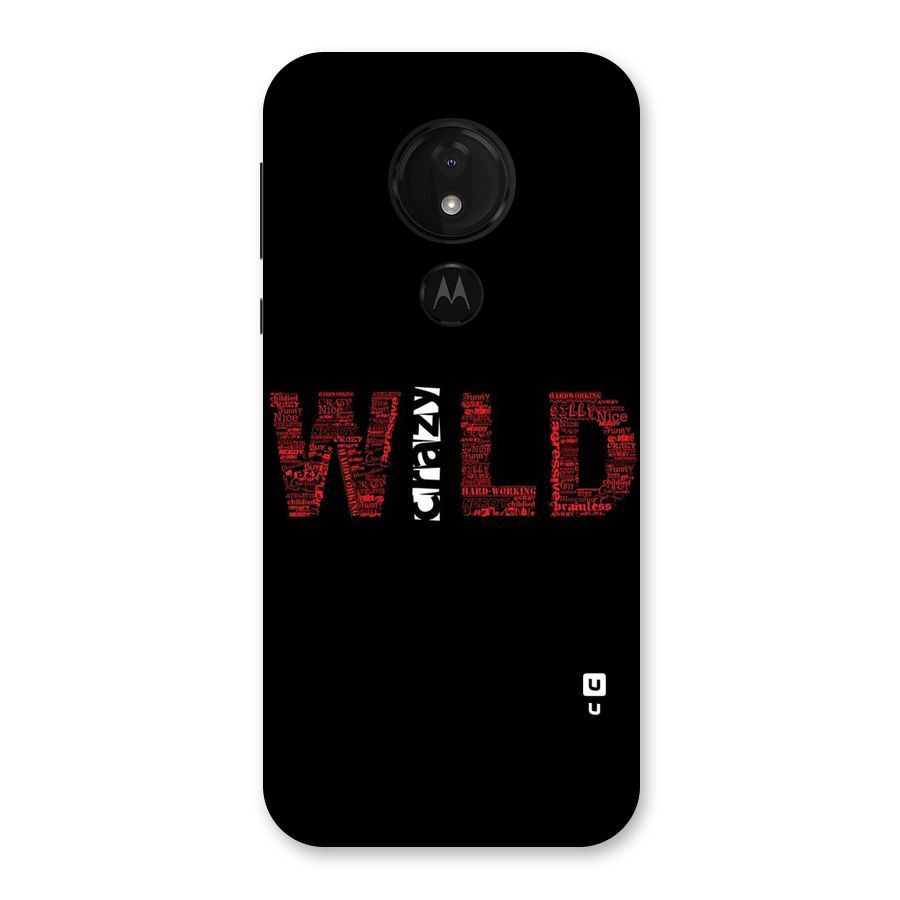 Wild Crazy Back Case for Moto G7 Power