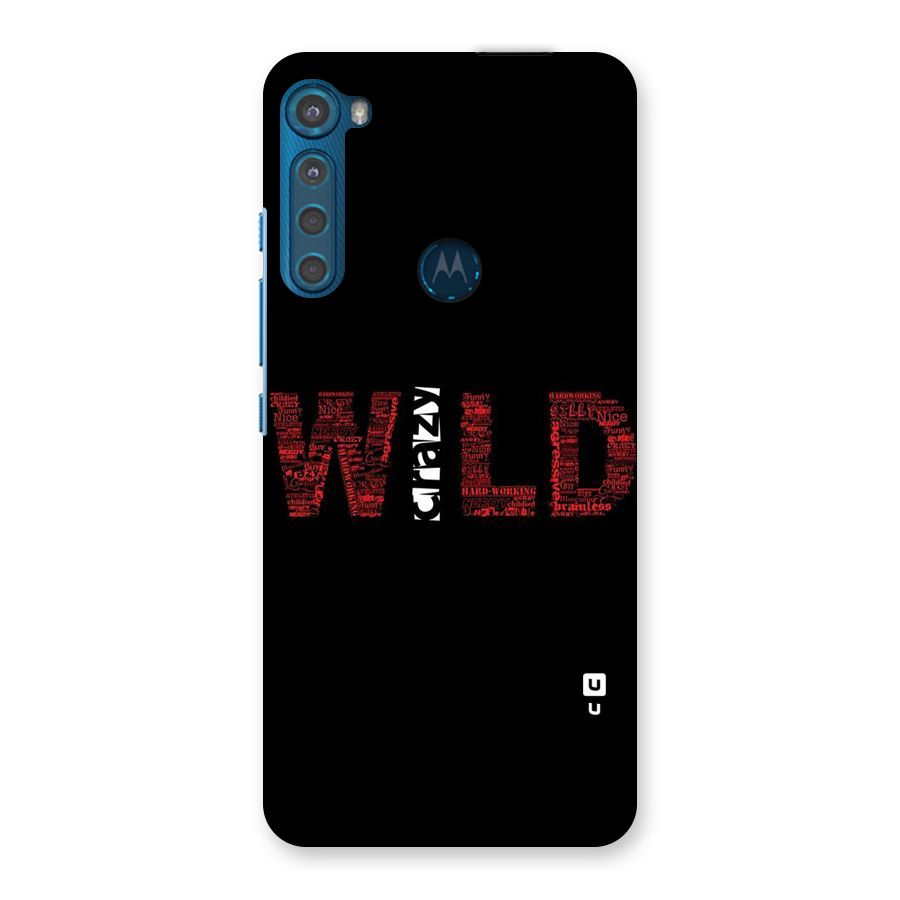 Wild Crazy Back Case for Motorola One Fusion Plus