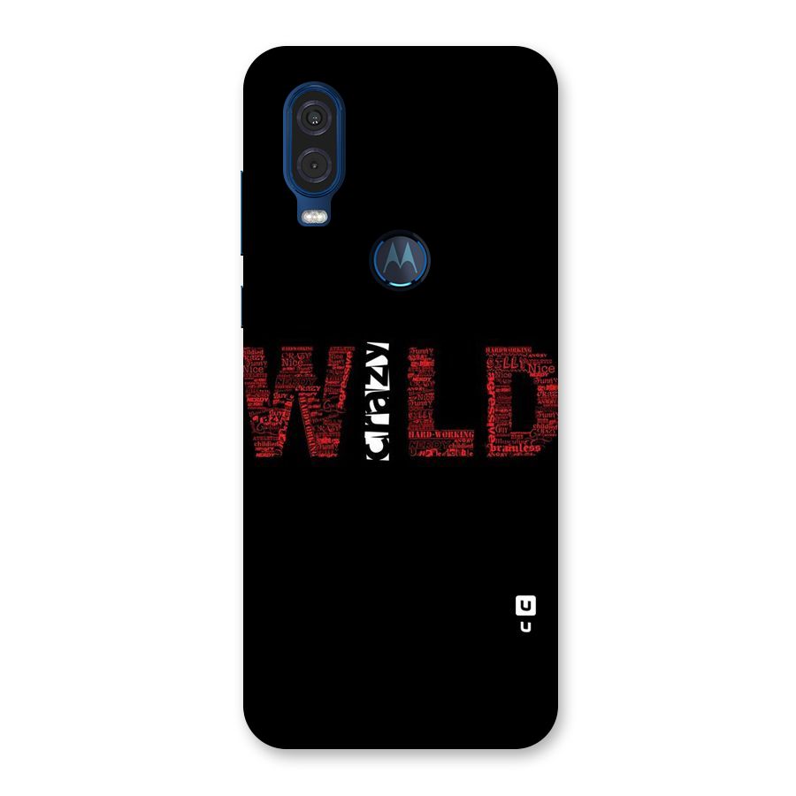 Wild Crazy Back Case for Motorola One Vision