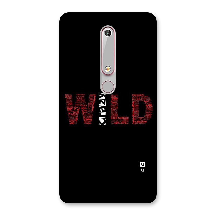 Wild Crazy Back Case for Nokia 6.1
