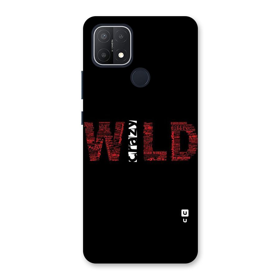 Wild Crazy Back Case for Oppo A15