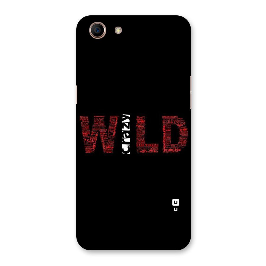 Wild Crazy Back Case for Oppo A83 (2018)
