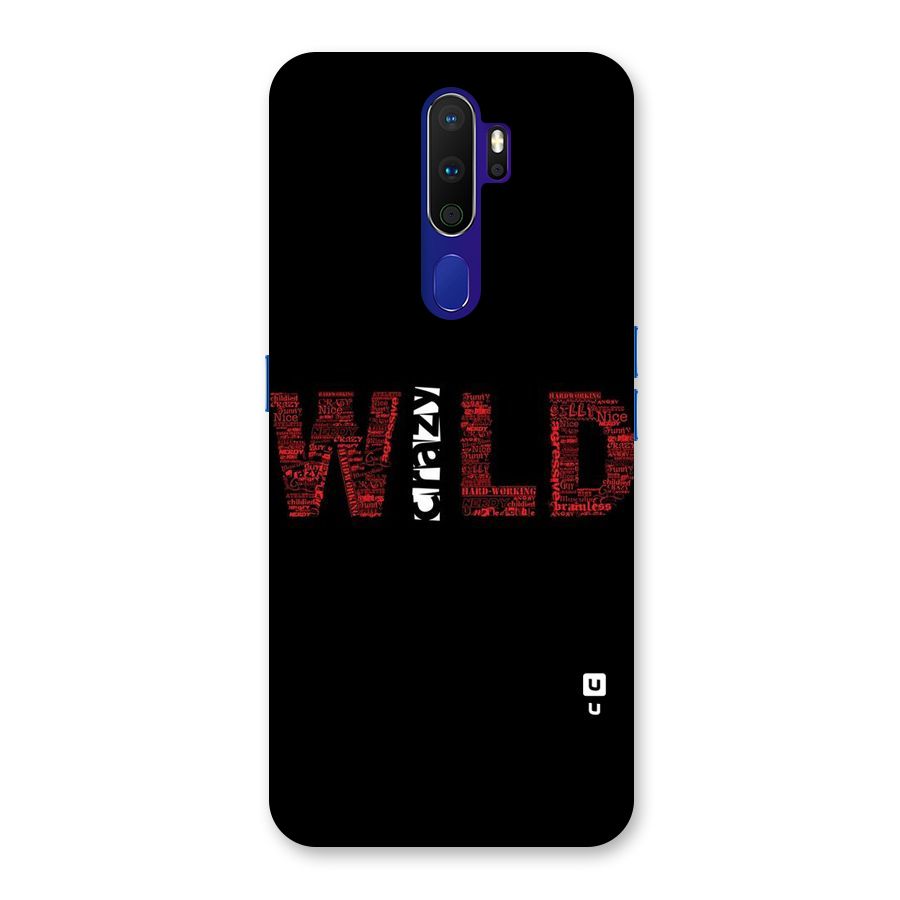 Wild Crazy Back Case for Oppo A9 (2020)