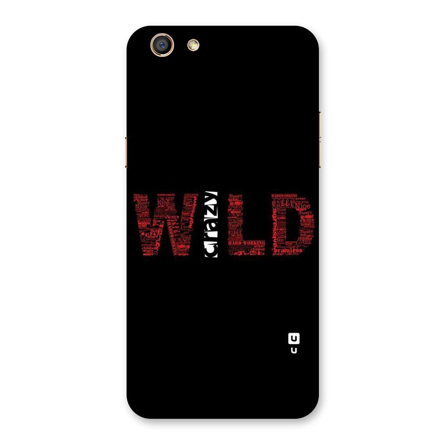 Wild Crazy Back Case for Oppo F3