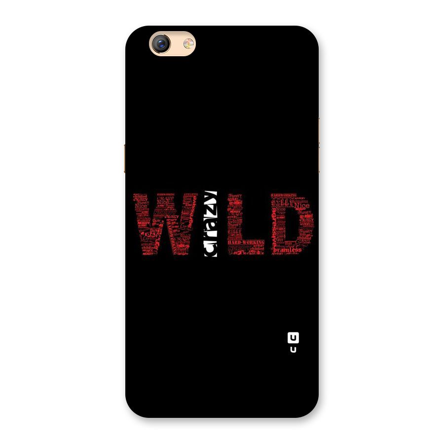 Wild Crazy Back Case for Oppo F3 Plus