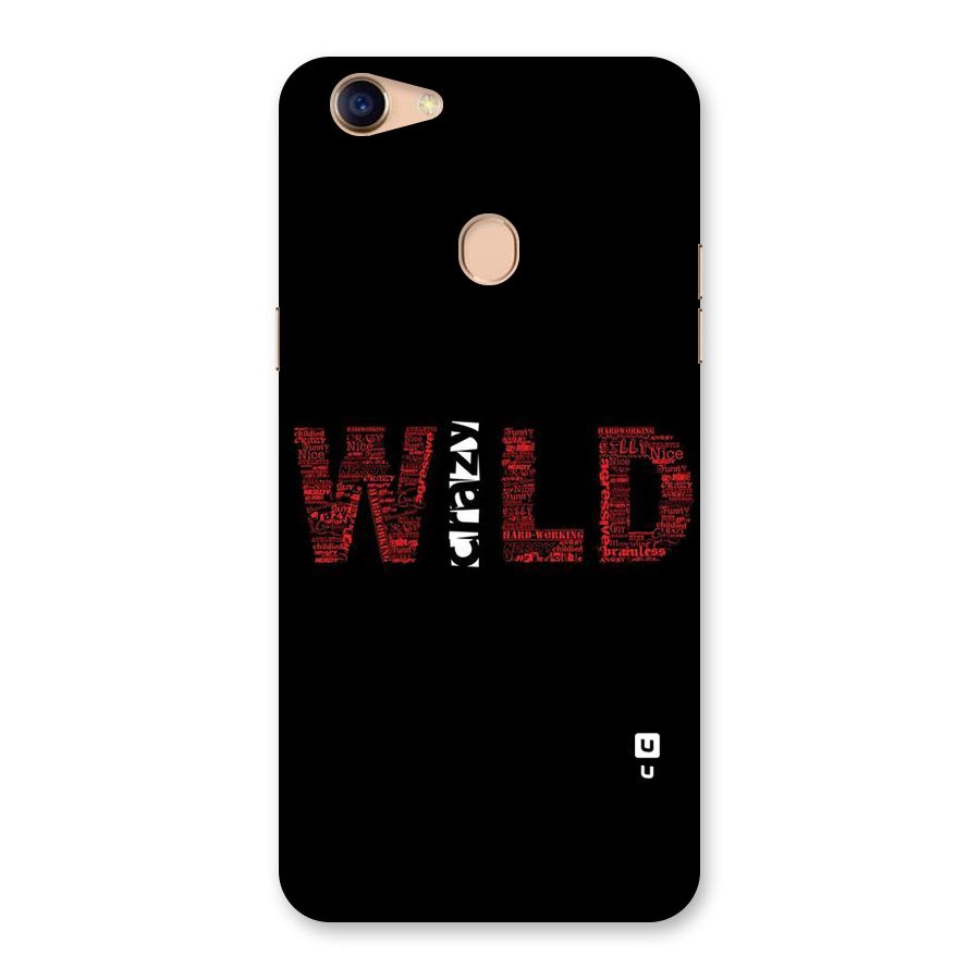 Wild Crazy Back Case for Oppo F5