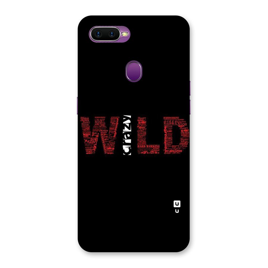 Wild Crazy Back Case for Oppo F9