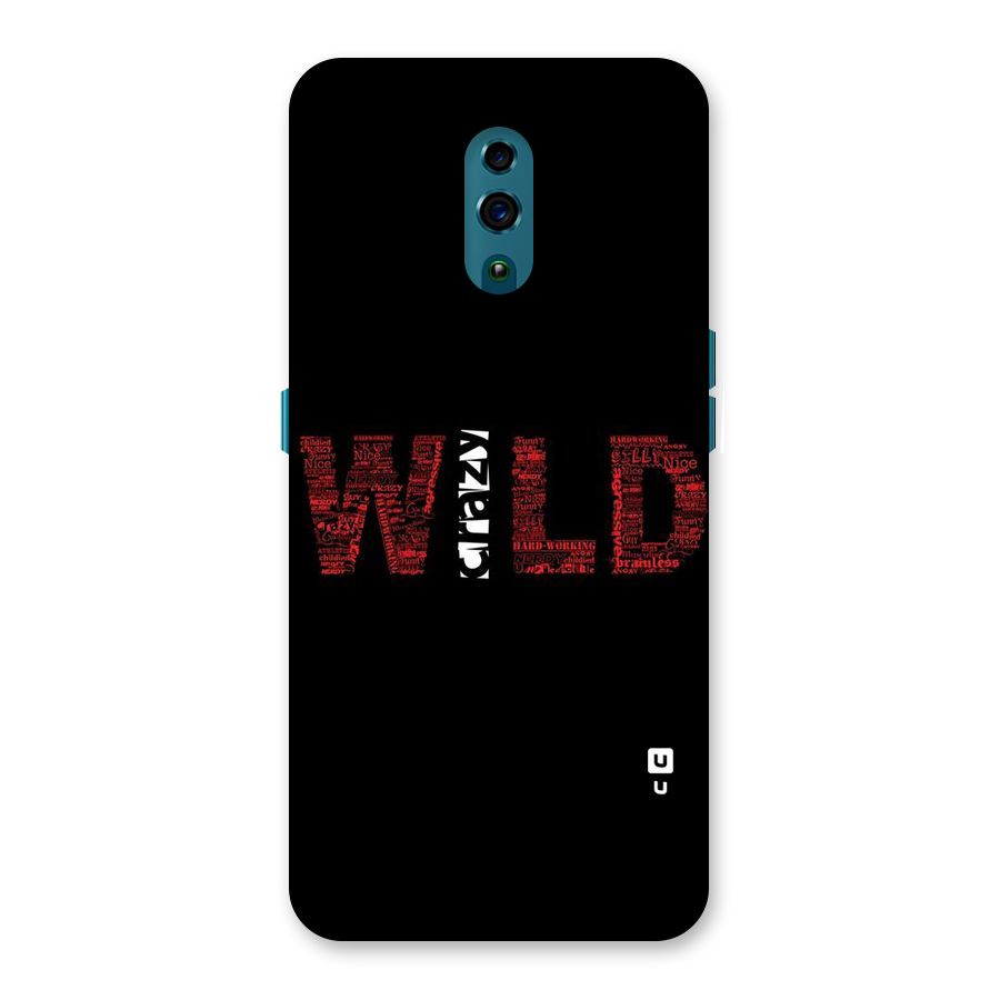 Wild Crazy Back Case for Oppo Reno