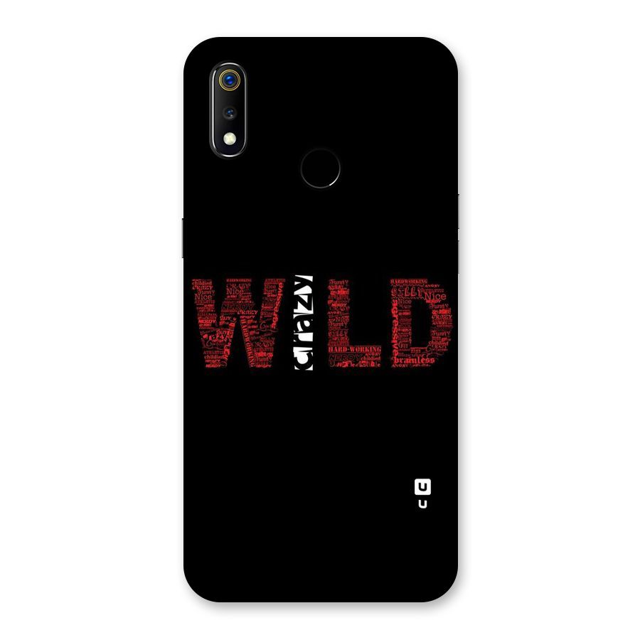 Wild Crazy Back Case for Realme 3
