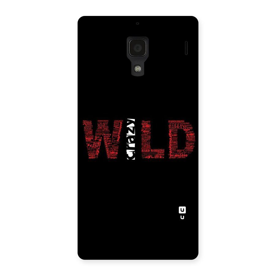 Wild Crazy Back Case for Redmi 1S