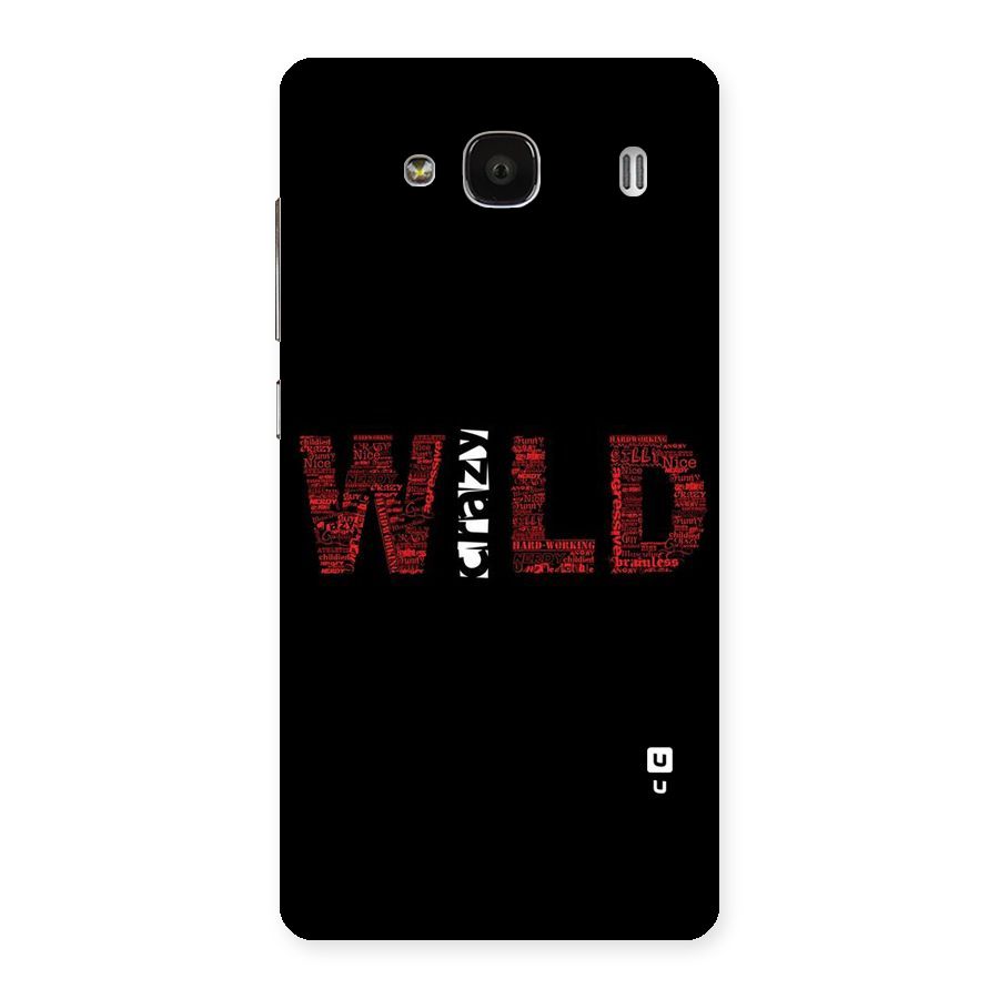 Wild Crazy Back Case for Redmi 2s