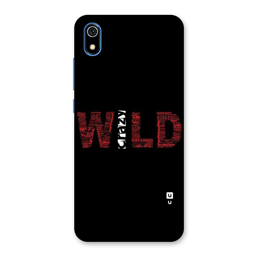 Wild Crazy Back Case for Redmi 7A