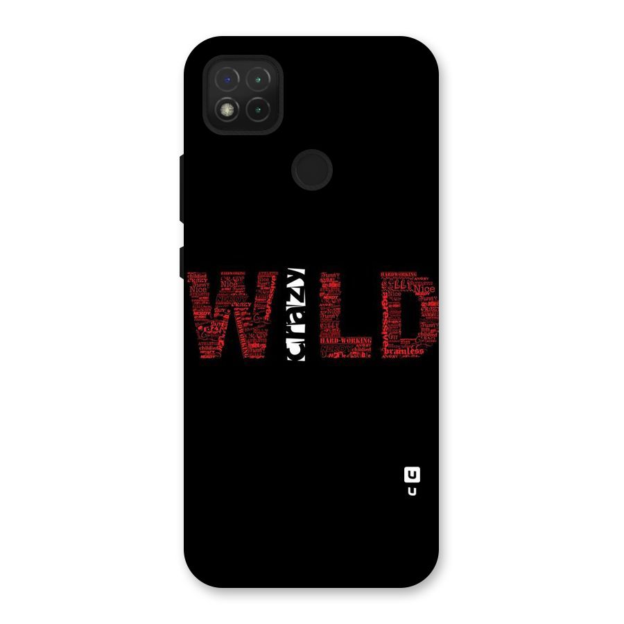 Wild Crazy Back Case for Redmi 9