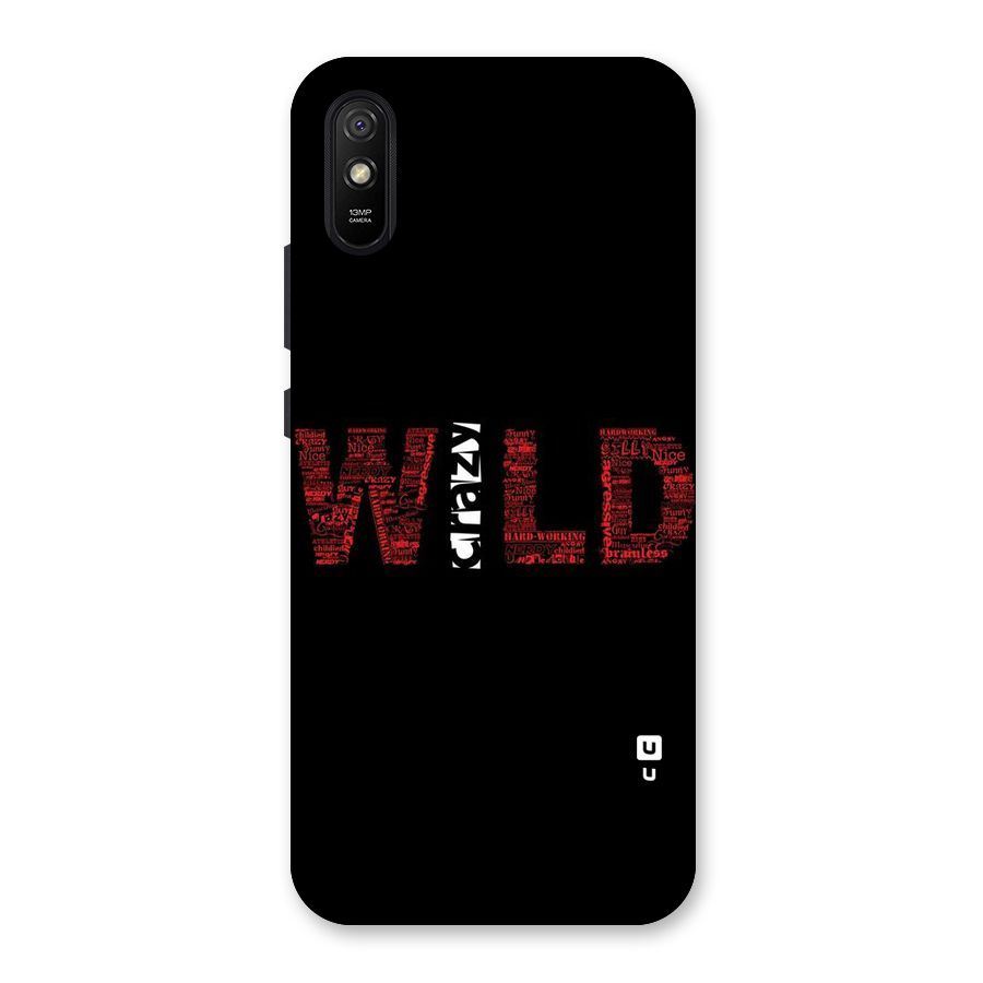 Wild Crazy Back Case for Redmi 9A