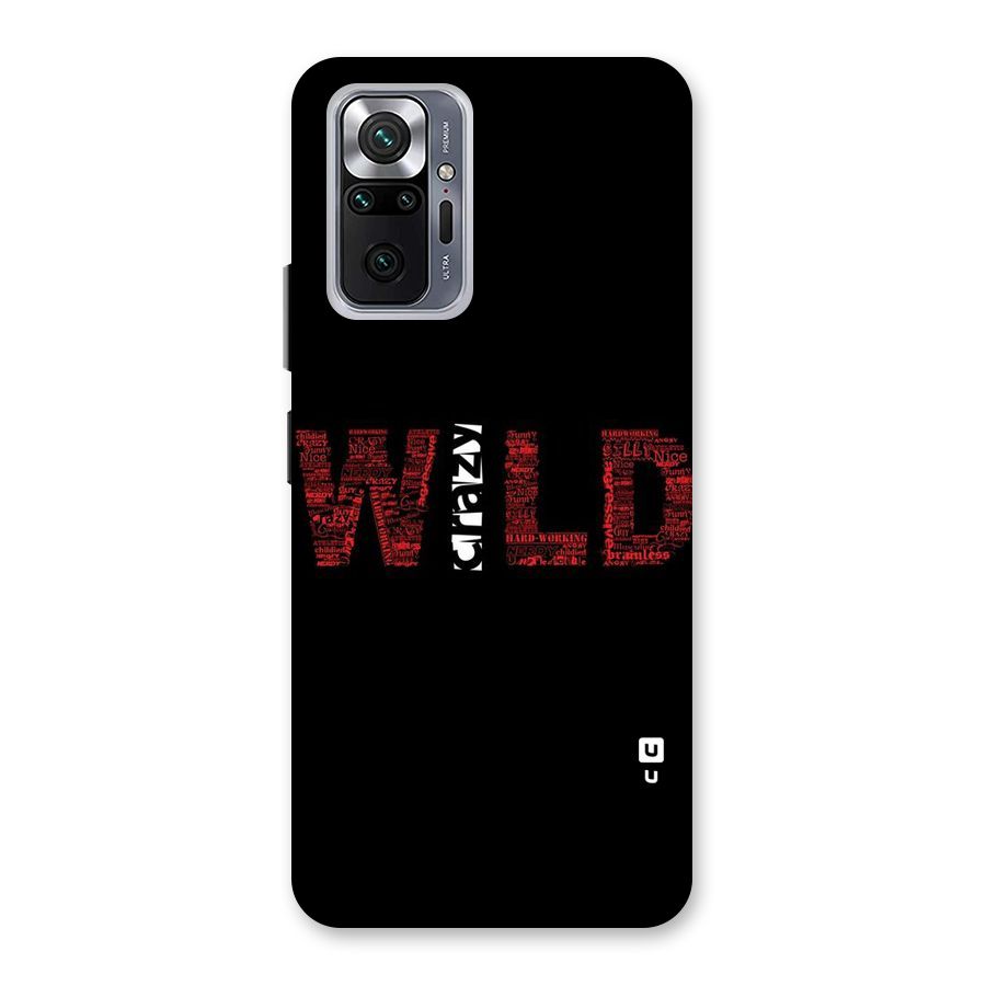 Wild Crazy Back Case for Redmi Note 10 Pro Max