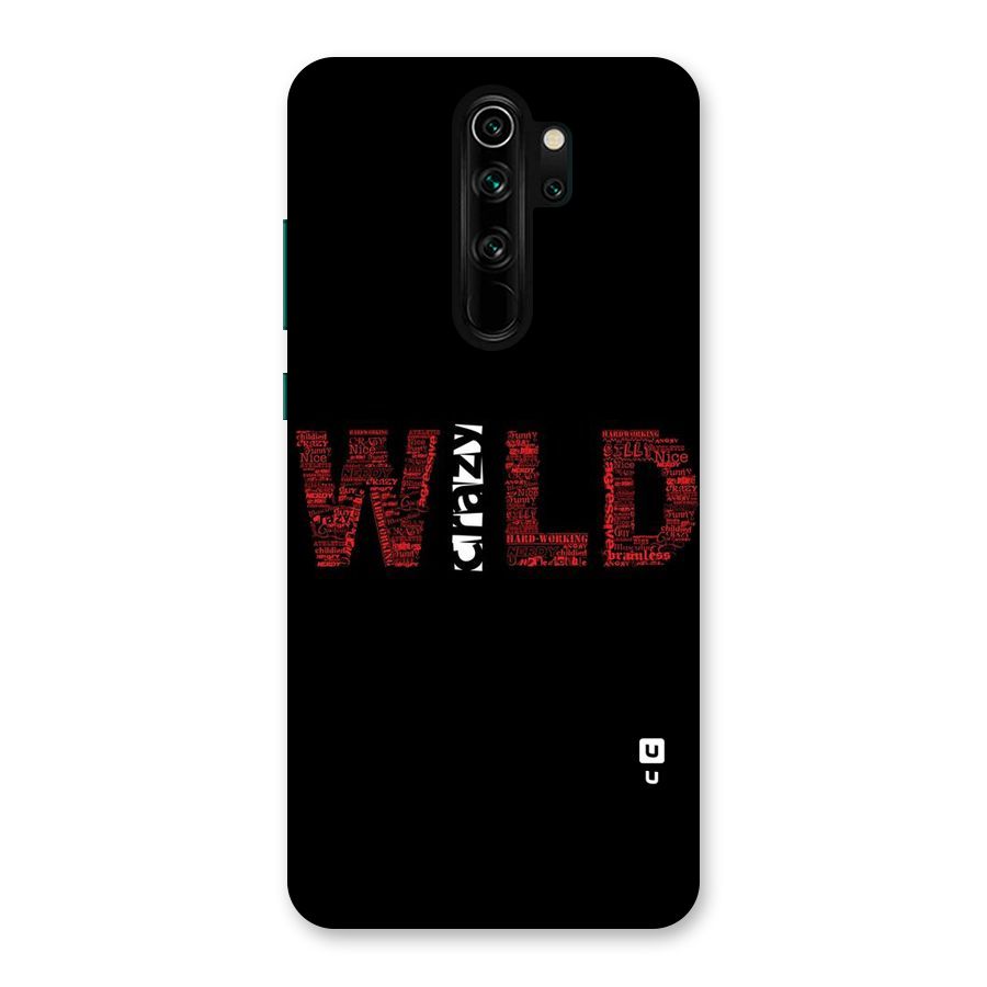 Wild Crazy Back Case for Redmi Note 8 Pro