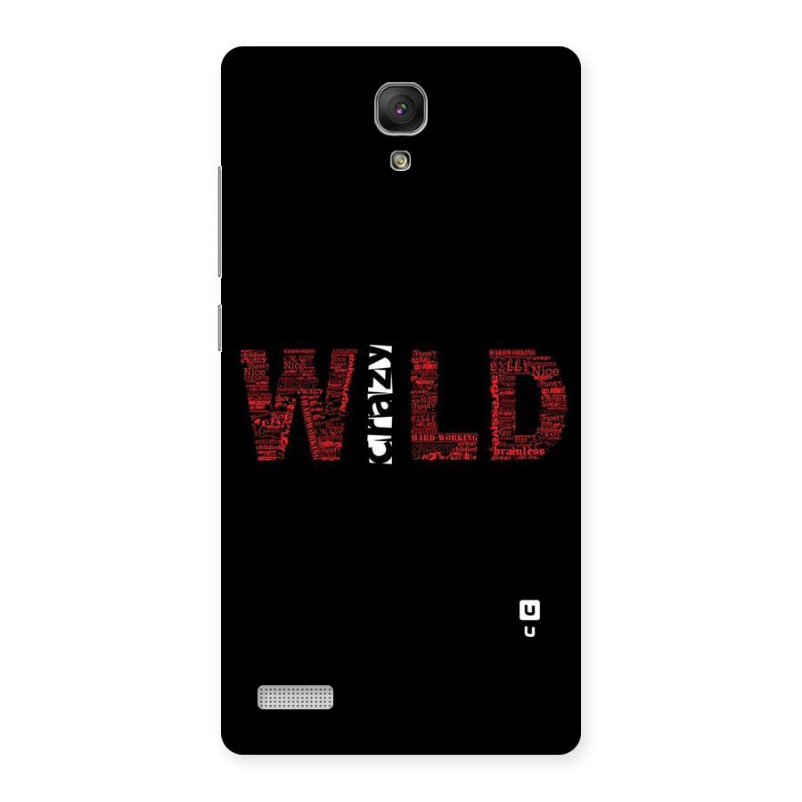 Wild Crazy Back Case for Redmi Note Prime