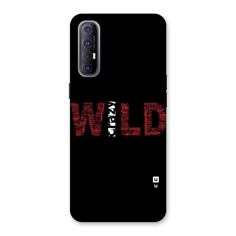Wild Crazy Back Case for Reno3 Pro