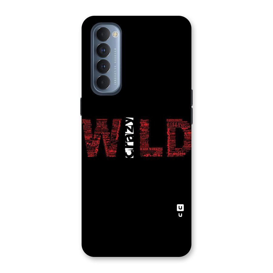 Wild Crazy Back Case for Reno4 Pro
