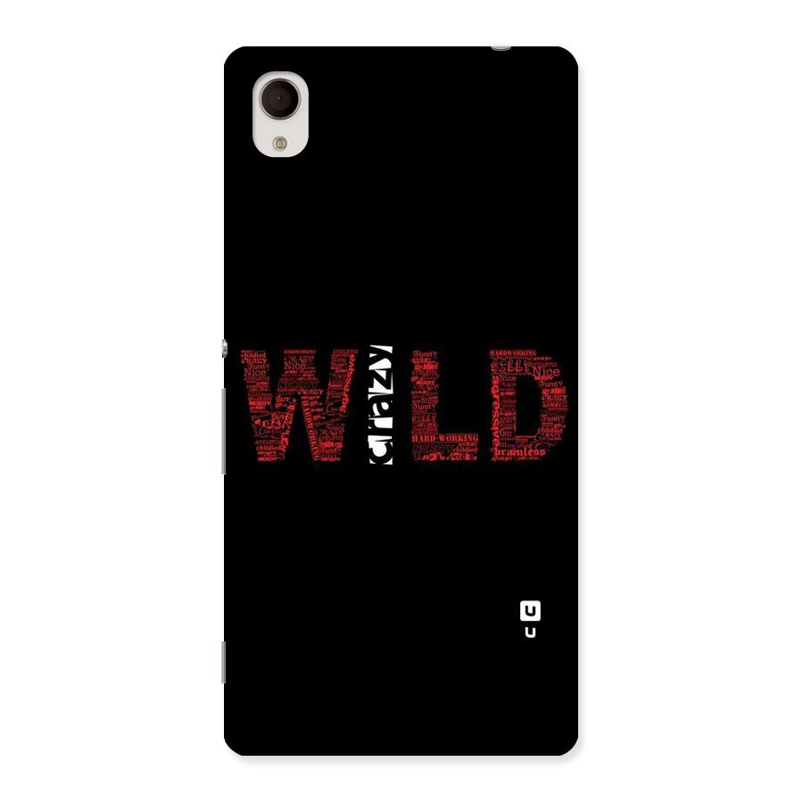 Wild Crazy Back Case for Xperia M4 Aqua