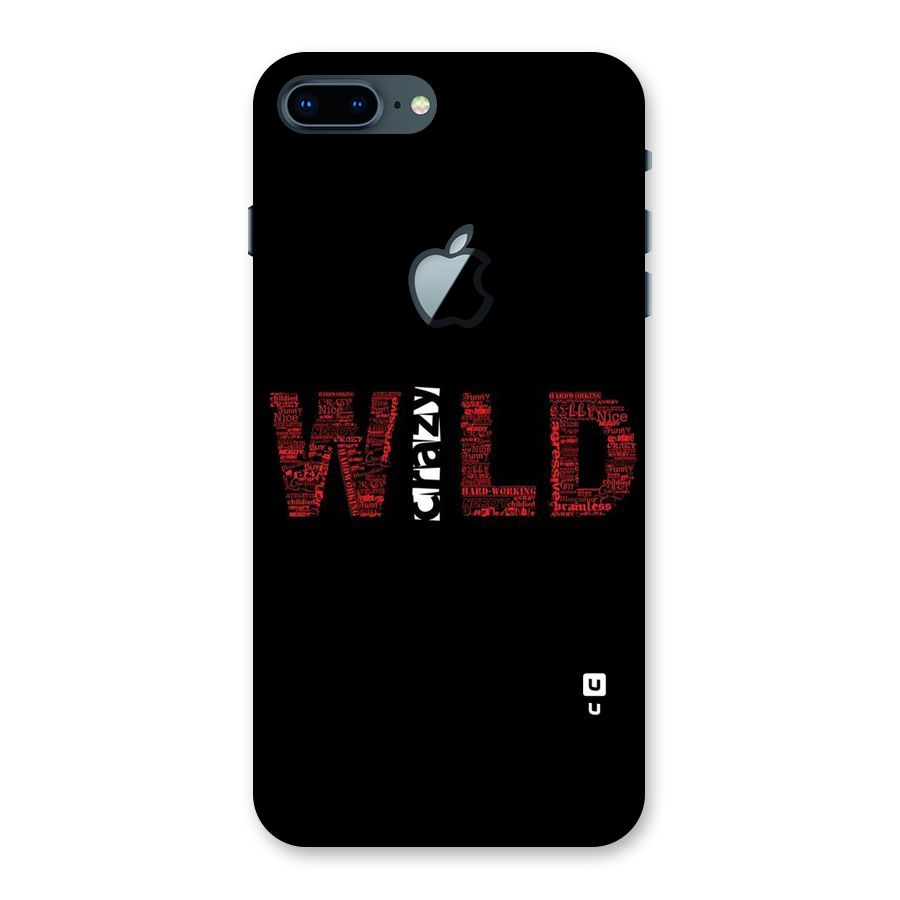 Wild Crazy Back Case for iPhone 7 Plus Apple Cut
