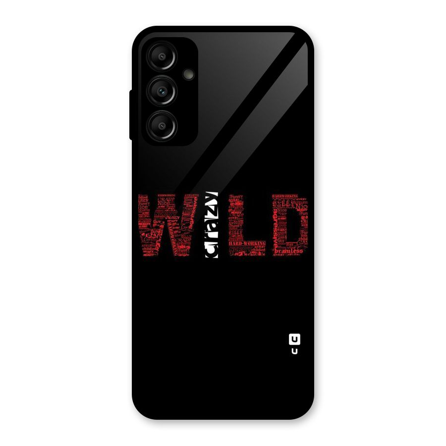 Wild Crazy Glass Back Case for Galaxy A14 5G