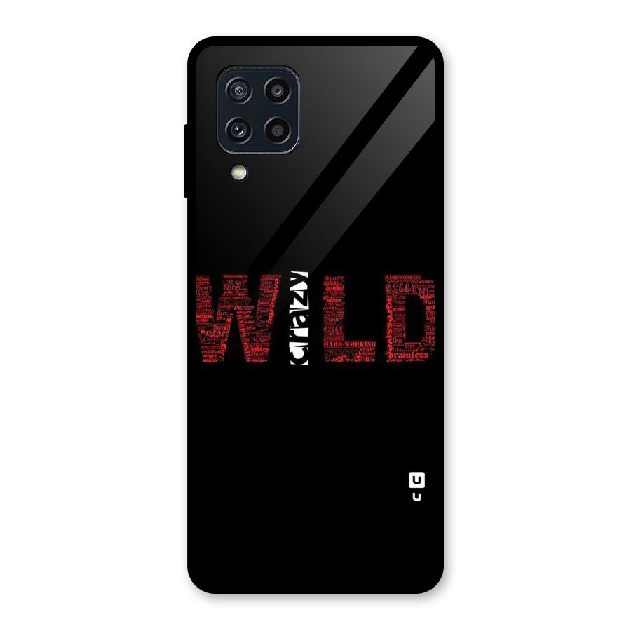 Wild Crazy Glass Back Case for Galaxy M32