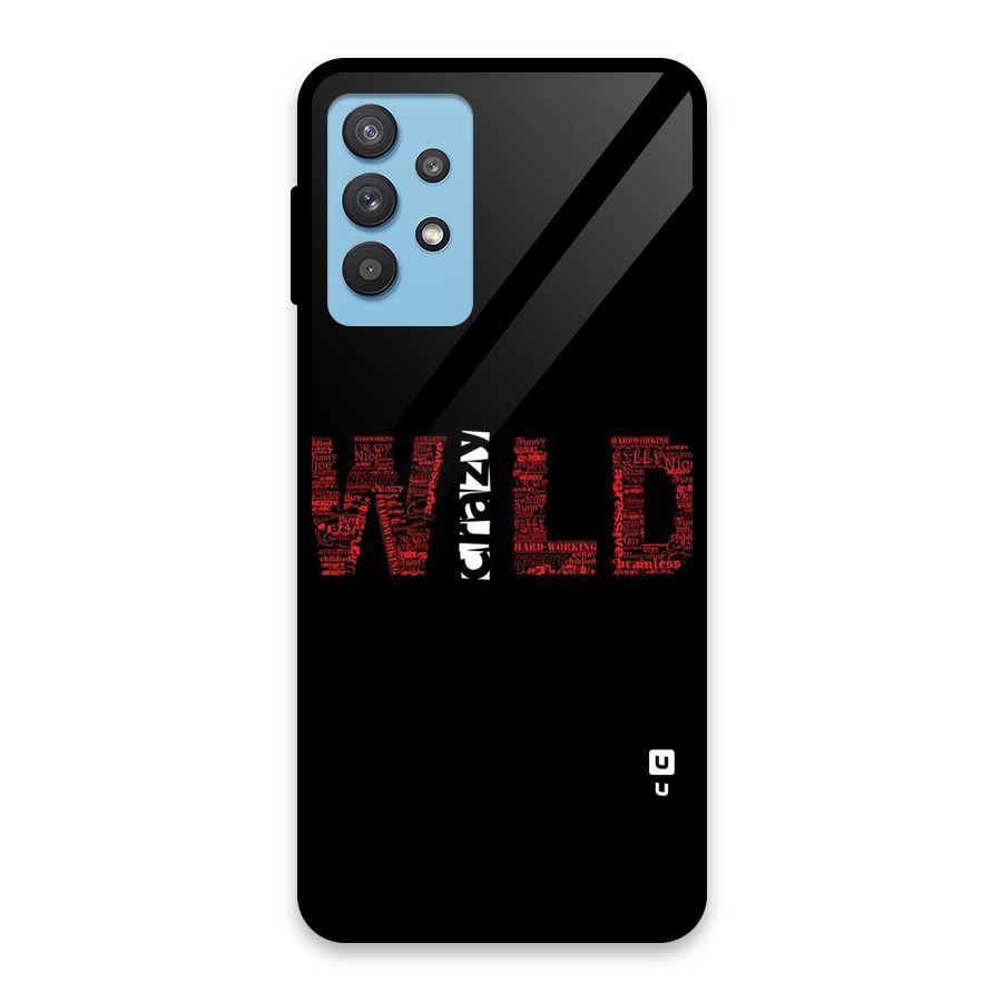 Wild Crazy Glass Back Case for Galaxy M32 5G