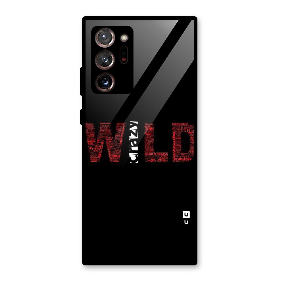 Wild Crazy Glass Back Case for Galaxy Note 20 Ultra