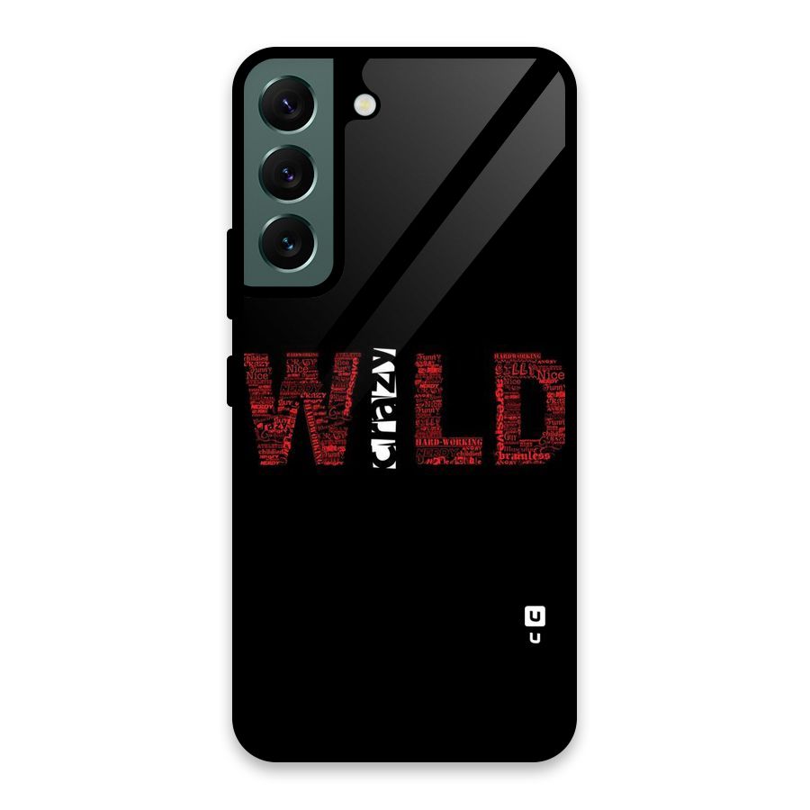 Wild Crazy Glass Back Case for Galaxy S22 5G