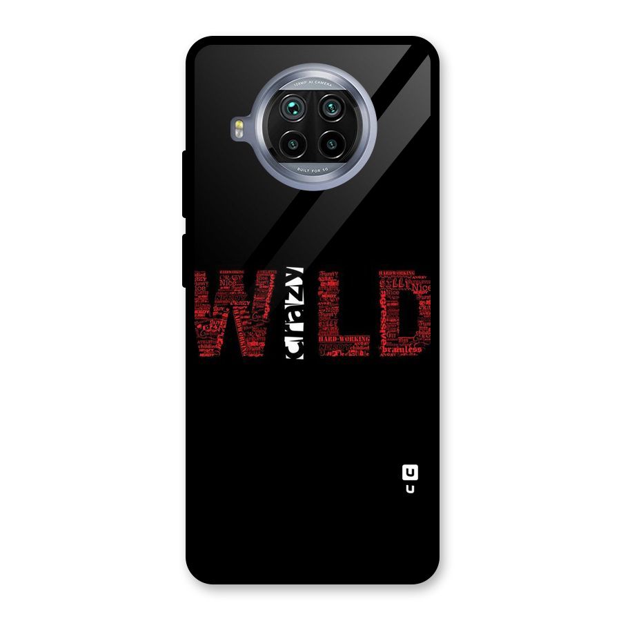 Wild Crazy Glass Back Case for Mi 10i