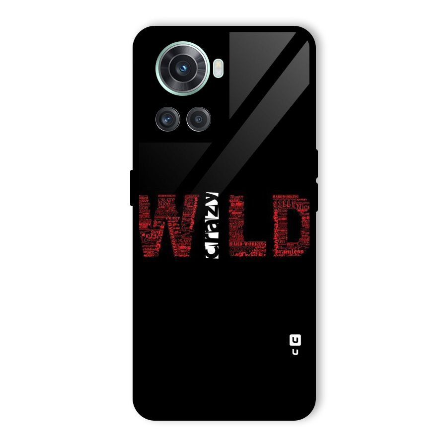 Wild Crazy Glass Back Case for OnePlus 10R