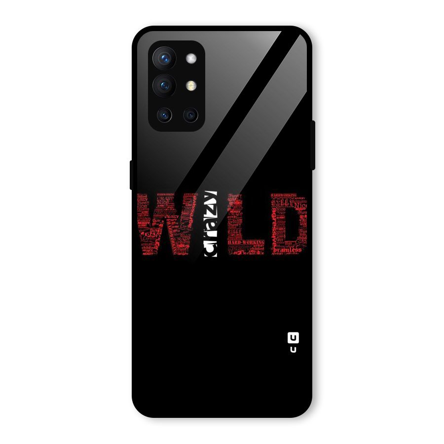 Wild Crazy Glass Back Case for OnePlus 9R