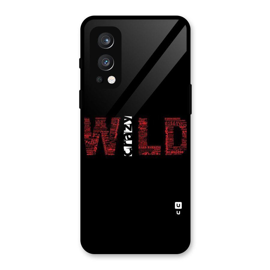 Wild Crazy Glass Back Case for OnePlus Nord 2 5G