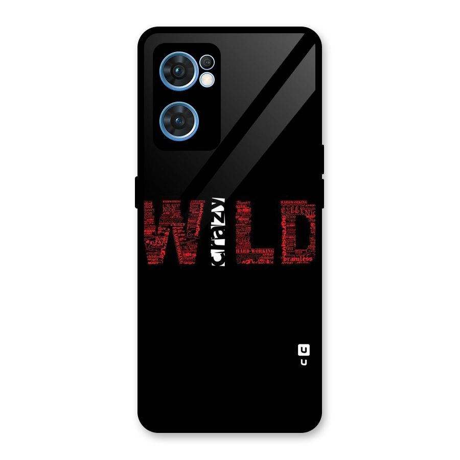 Wild Crazy Glass Back Case for Oppo Reno7 5G