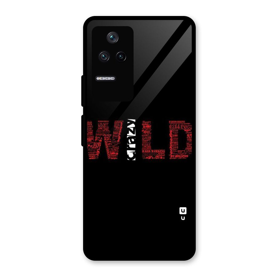 Wild Crazy Glass Back Case for Poco F4 5G
