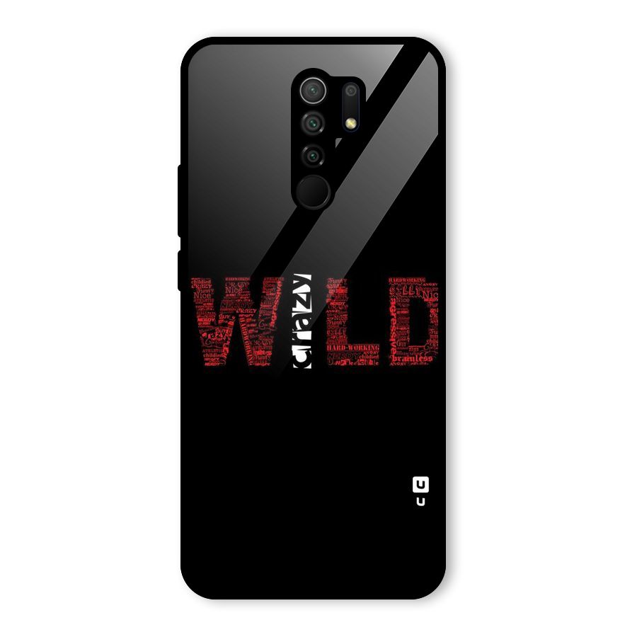 Wild Crazy Glass Back Case for Poco M2
