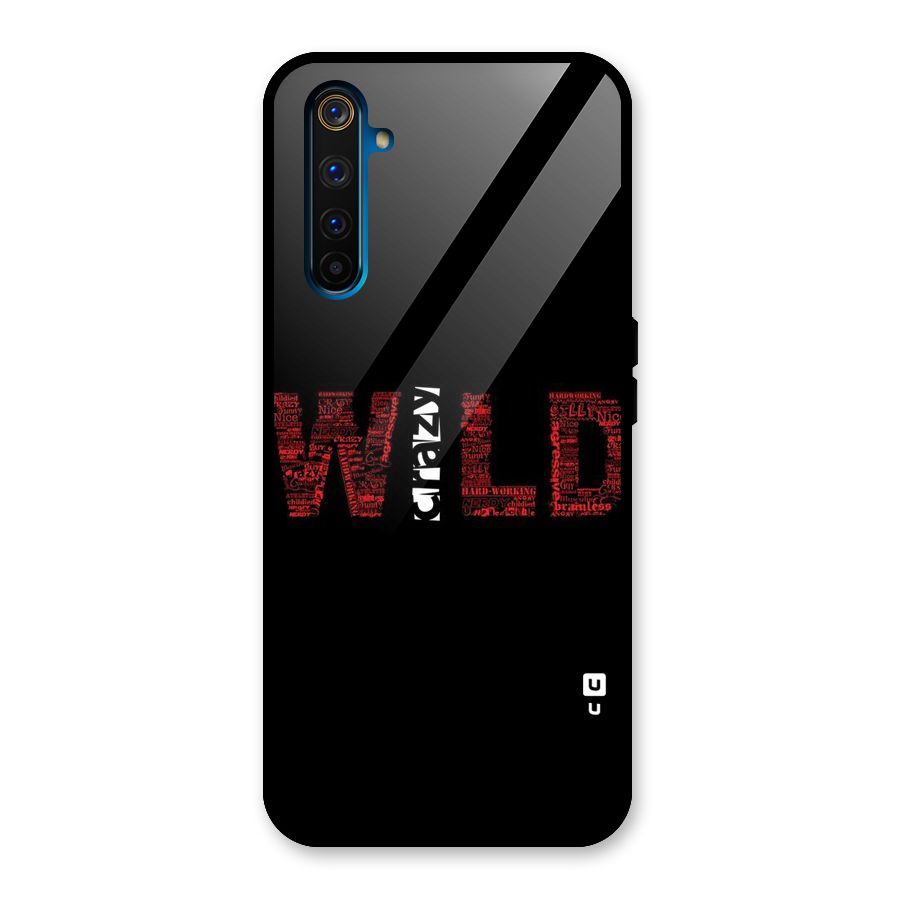 Wild Crazy Glass Back Case for Realme 6 Pro